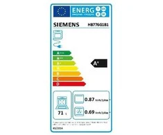 Orkaitė SIEMENS HB776G1B1