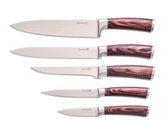Peilių rinkinys G21 Gourmet Nature 5 vnt + bambuko dėklas 6002218