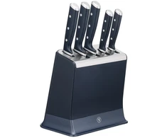 Peilių rinkinys su stovu Tefal EverSharp Pro (K297S644), su integruotu automatiniu galąstuvu, 5 vnt.