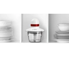 Bosch MMRP1000 Smulkintuvas, YourCollection, 400 W, Baltas, giliai raudona