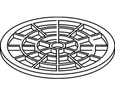 Tece Drainline plaukų gaudyklė