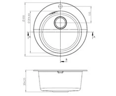 Plautuvė Alveus Victoria 3321091