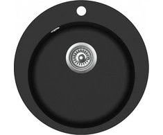 Plautuvė AQUASANITA CLARUS SR100W 601 Juodas - Metallic, uždaromas ventilis