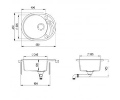 Plautuvė AquaSanita SR102-110AW