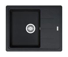 Granitinė plautuvė Franke Basis, BFG 611-62, Onyx