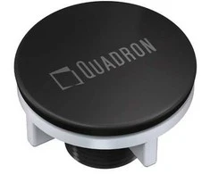 Plautuvės kištukas Quadron M4439-BLM, juodas