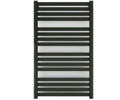 Plieninis rankšluosčių džiovintuvas Elonika EP 53 x 96 KD su 300 W Terma MEG kaitintuvu (juodas)
