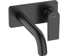 Potinkinis praustuvo maišytuvas Hansgrohe Vernis Shape, 71578670, juodas matinis