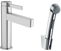 Praustuvo maišytuvas su bide dušeliu Hansgrohe Finoris, 76210000, chromo