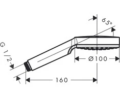 Rankinis dušas Hansgrohe Crometta 26334400