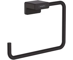 Rankšluosčio laikiklis Hansgrohe AddStoris 41754670, juodas matinis