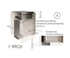 Recirkuliacijos komplektas Elica KIT0167756