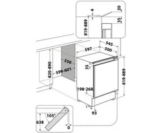 Šaldytuvas BEKO BU1154HCN