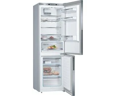 Šaldytuvas Bosch KGE36AICA, Sidabrinės spalvos