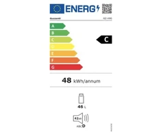 Šaldytuvas vertikali vitrina Guzzanti GZ 49G