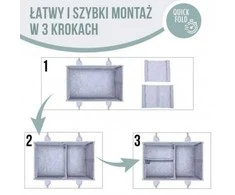 Zapf Sauskelnių ir kūdikio aksesuarų organizatorius SIPO OF002, rožinė/pilka