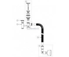 Sifonas KAME AC1411