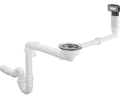 Sifonas plautuvei HANSGROHE vietą taupantis, 443921800