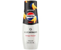 Sirupas gazuotų gėrimų gaminimo aparatui SodaStream, Pepsi Max Mango Zero, 440 ml