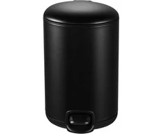 Šiukšliadėžė Kapitan 3 L 96 00 03 55 juoda matinė