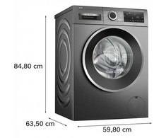Skalbimo mašina Bosch WNG254ARSN Serija 6, Skalbyklė-džiovyklė, 10.5/6kg, 1400 aps/min