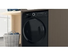 Hotpoint ARISTON Hotpoint | Skalbimo mašina With Dryer | NDD 11725 BDA EE | Energy efficiency class E | Front loading | 7kg | Skalbimo talpa 11 kg | Yes | LCD | Gylis 61 cm | Steam function | Juodas