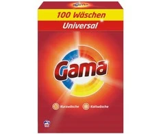 Skalbimo milteliai Gama, 6kg, universalūs