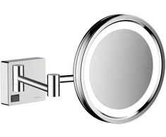 Skutimosi veidrodis su LED lempute Hansgrohe AddStoris, 41790000, chromas