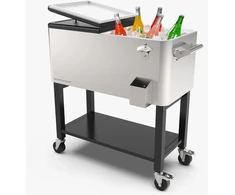 Sodo šaldytuvas Permasteel PS-223-80QT-SS
