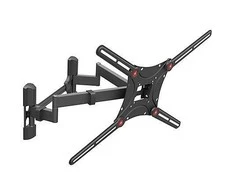 Laikiklis BARKAN BM464 13"-90" lygiam/lenktam TV, 4 lankstu, sieninis, juodas