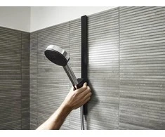 Universalus sieninis laikiklis Hansgrohe WallStoris 27902670, juodas matinis