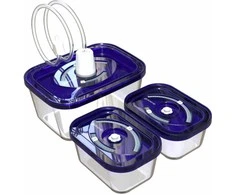 Vakuumavimo indelių rinkinys Guzzanti GZ 3061, 3vnt