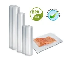Caso | Foil set 3 for vacuuming + Sous Vide Cooking | 01237 | Dimensions (W x L) 16 x 23 cm, 20 x 600 cm, 28 x 600 cm, 30 x 600 cm