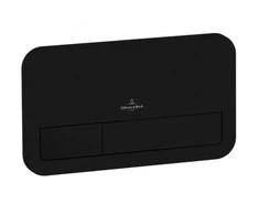 Villeroy &amp; Boch WC mygtukai Villeroy&amp;Boch 922490AN matinis juodas