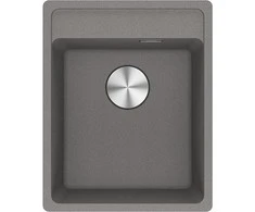 Akmens masės plautuvė Franke Maris, MRG 610-37 A, Steingrau, rankinis ventilis