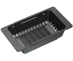 Virtuvės plautuvė su sifonu, 1 dubuo b/o + Qmat + įdėklas + dozatorius + lenta Quadron QUADRON LUKE