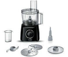 Virtuvinis kombainas Bosch MCM3101B Virtuvės kombainas, MultiTalent 3, 800 W, Juoda, Juodas