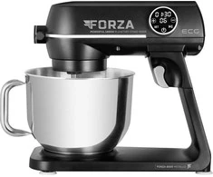 Virtuvinis kombainas ECG FORZA 6600 Metallo Nero Kitchen Machine, 1800W