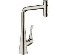 Virtuvinis maišytuvas su ištraukiama žarna Hansgrohe Metris Select M71 73820800
