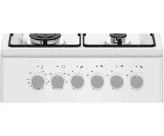 MPM MPM-56-KGM-04 Dujinė/elektrinė viryklė Baltos