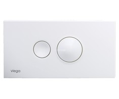 WC klavišas Viega EcoPlus, Visign For Style 10 plastikas/baltas