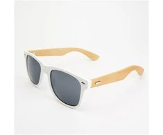 Saulės akiniai natūralaus bambuko