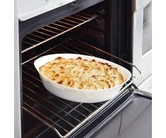 Bikuva.lt Balta ovali stiklinė kepimo forma Luminarc SMART CUISINE, 32x20 cm