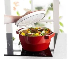 Pyrex Ketaus puodas SLOWCOOK raudonas, 24 cm 3,6 L