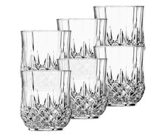 Cristal Darques Paris Žemų stiklinių rinkinys Eclat LONGCHAMP 320 ml, 6vnt.