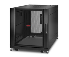 APC NETSHELTER SX 12U SERVER RACK ENCLOSURE 600MM X 1070MM W/ SIDES Juodas