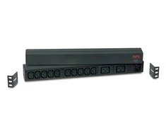 APC RACK PDU, BASIC, 1U, 16A, 208 ir 230 V, (10) C13 ir (2) C19