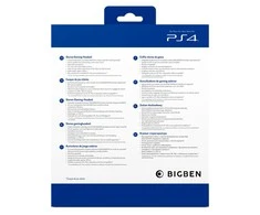 Ausinės Nacon Big Ben Bigben Interactive PS4OFHEADSETV3G Laisvų rankų įranga Su lankeliu Mėlyna