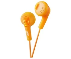 Į ausis įkišamos Ausinės JVC HA-F160DEP "Bass boosting" technologija, "Gumy", oranžinės