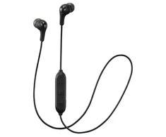 Į ausis įkišamos belaidės ausinės JVC HA-FX9BT-BE "Gumy", Juodos